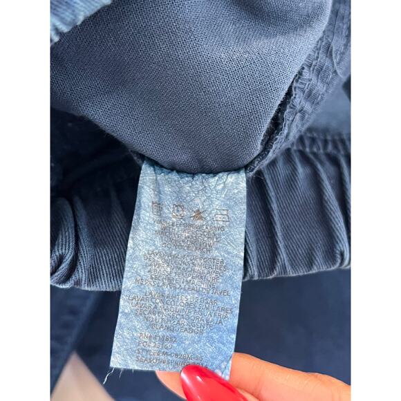 Gramicci Belted Waist Straight Leg Blue Jeans Men Small Utility Outdoor Gorpcore - Picture 13 of 16